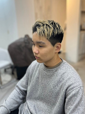 20代30代40代◎メンズ短髪ベリーショート刈り上げツーブロ