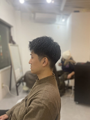 20代30代40代◎スーツ短髪流行ツーブロックヘア