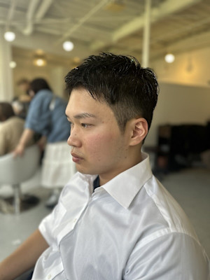 20代30代40代◎刈り上げツーブロックスパイキーショートス