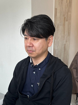 20代30代40代◎刈り上げツーブロックナチュラルパーマ