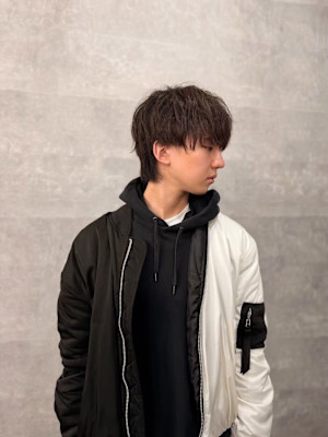 マッシュメンズツーブロックラウンドマッシュ/東伏見/田無