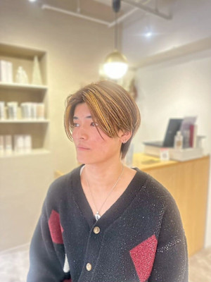 センターパート ツーブロック/東伏見/田無/保谷/武蔵関/西