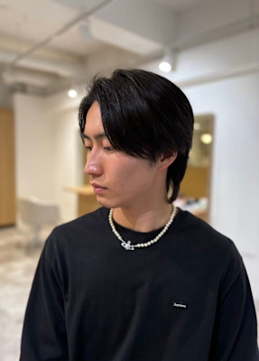 黒髪艶髪マッシュウルフ/東伏見/田無/保谷/武蔵関/西武柳沢