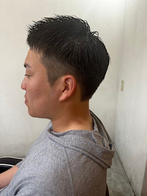 MEN'S HAIRアッシュブラック