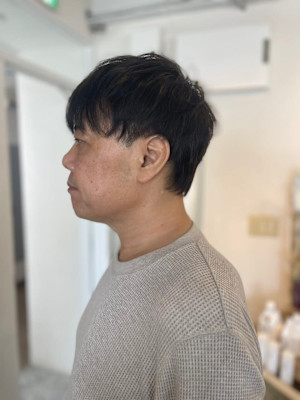 MEN'S HAIRダークアッシュ