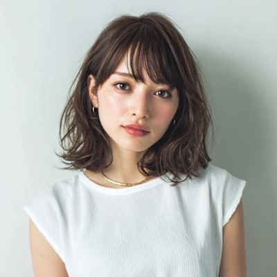 北仙台×外ハネボブ×顔周りレイヤー×髪質改善×艶髪