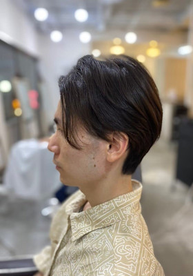 MEN’SHAIR刈り上げセンターパート