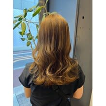 ミントベージュ×柔らかロングレイヤー【イルミナカラー/20】