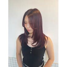 色っぽく柔らかい♪レッドブラウン×レイヤー【イルミナカラー】