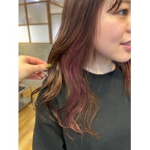 インナーカラーピンク【20代30代40代/イルミナカラー】