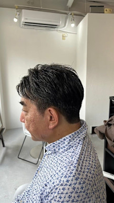 MEN’S HARE ベリーショートダークアッシュ