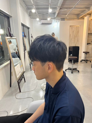 MEN’SHAIR刈り上げマッシュショート