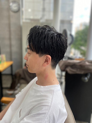 MENS hair