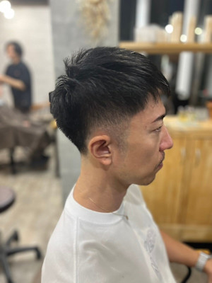 MEN’S HARE ベリーショートダークアッシュ