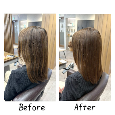 ナチュラル派にオススメ＊髪質改善ストレート