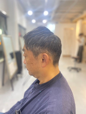 簡単スタイリングの メンズヘア20代30代40代◎