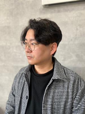 20代30代40代◎ツーブロック韓国マッシュニュアンスパーマ
