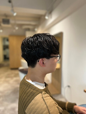 20代30代40代◎メンズカルマパーマ簡単スタイリング