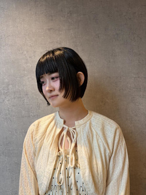 ショートボブ レイヤー
