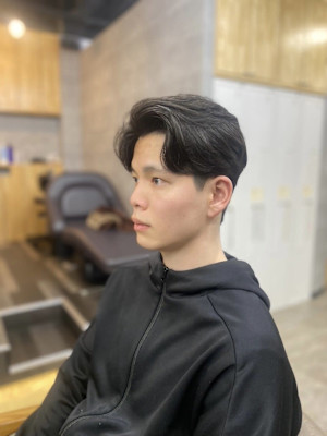 20代30代40代◎スーツ短髪流行ツーブロックヘア