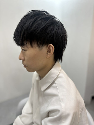 20代30代40代◎ニュアンスパーマ韓国マッシュウルフ黒髪