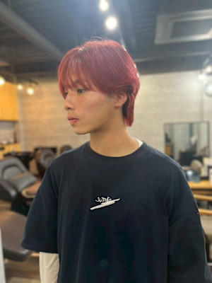 20代30代40代◎似合わせカットシースルーマッシュウルフ