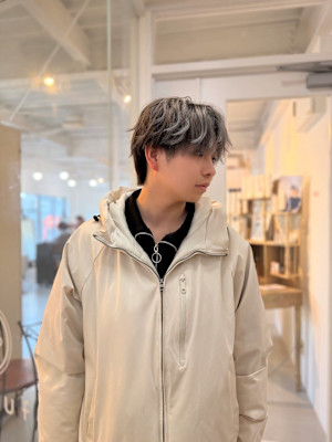 20代30代40代◎赤みを消すアッシュグレー波巻きパーマ/東