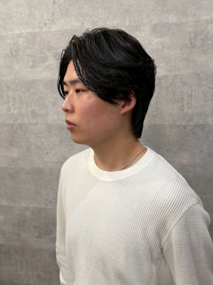 20代30代40代◎センターパートナチュラルショートウルフ