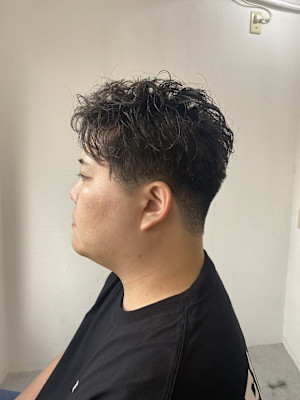 短髪ショートフェザーパーマ/東伏見/田無/保谷/武蔵関/西武