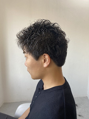 短髪フェザーショートパーマ/東伏見/田無/保谷/武蔵関/西武