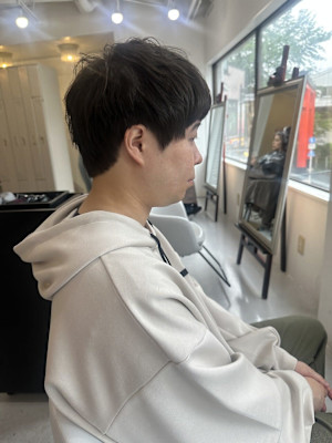 メンズマッシュ短髪メンズナチュラルショート/東伏見
