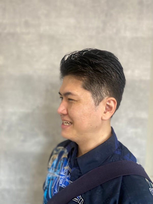 MEN'SHAIRアッシュブラックベリーショートダークアッシ