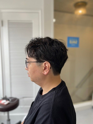 MEN'SHAIRアッシュブラックベリーショートダークアッシ