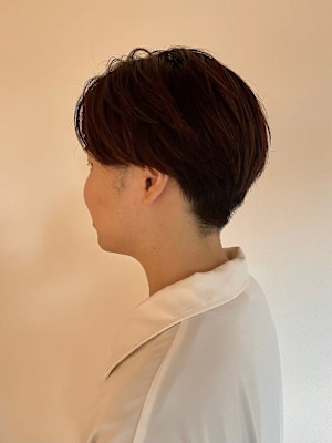 MEN’S HARE アッシュブラックカルマパーマ