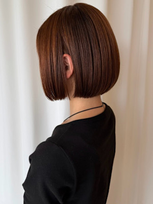 【MICHI 富田店 芦田結加】ショートボブ ボブヘア 艶髪