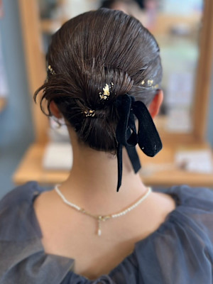 【MICHI 富田店 芦田結加】カチモリ お呼ばれヘア