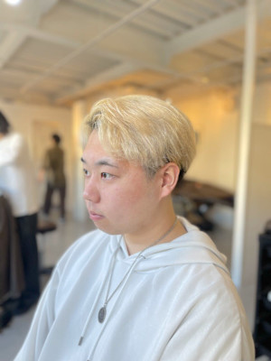 20代30代40代◎流行短髪刈り上げハイトーンブランドヘアス