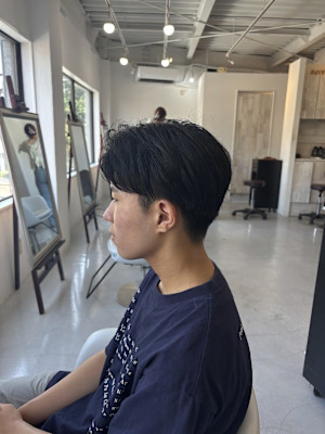 多毛でも快適に夏を過ごすマッシュ