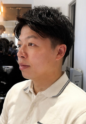 刈り上げナチュラルビジネスショート