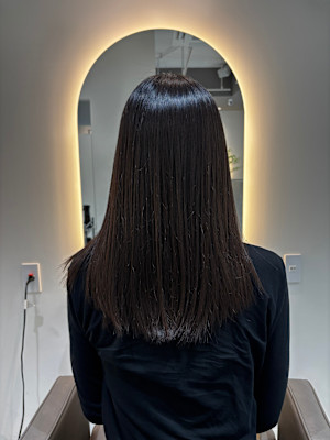 お手入れ簡単ストレート