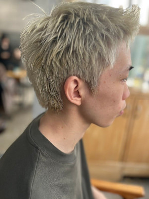 20代30代40代◎ハイトーンメンズショート