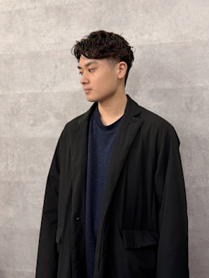 20代30代40代◎大人かっこいい刈り上げフェザーパーマ/東
