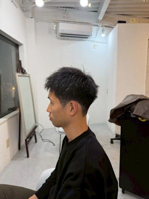 20代30代40代◎ナチュラルマッシュ刈り上げツーブロック