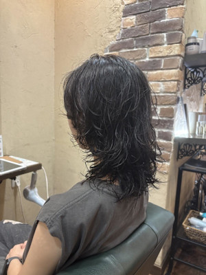 ミディアムパーマ