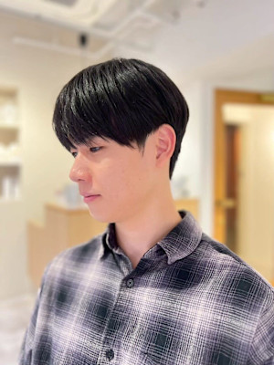韓国風黒髪マッシュ/東伏見/田無/保谷/武蔵関/西武柳沢