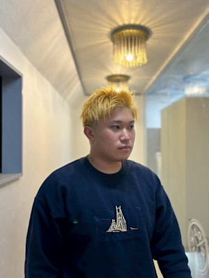 短髪ブロンドヘア/東伏見/田無/保谷/武蔵関/西武柳沢