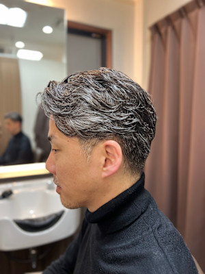ナチュラルビジネスパーマ[麻布十番駅/六本木/麻布/赤坂]