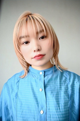 大人可愛い◎イメチェン似合わせカットフルバングハッシュカット