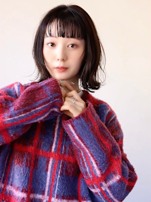 大人可愛い◎イメチェン似合わせカットフルバング