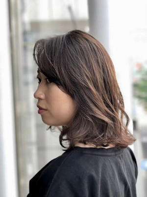 大人可愛い20代30代40代アッシュカラーイメチェン似合わせ